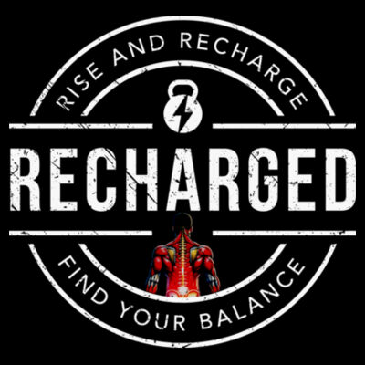 RISE AND RECHARGE - WOMEN'S FITTED TANK TOP - $JZXE1P$ Design