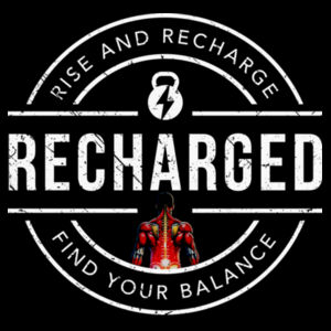 RISE AND RECHARGE - WOMEN'S CROPPED HOODIE - $A1RQ6Z$ Design